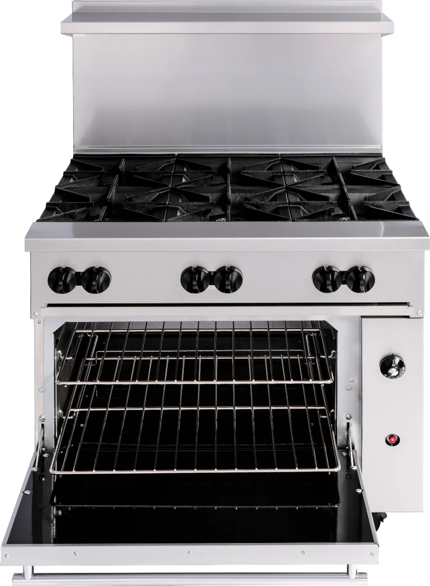 Wolf C36S-6BN 36" Natural Gas Range with 6 Burners & Standard Oven – 215,000 BTU - Image 3
