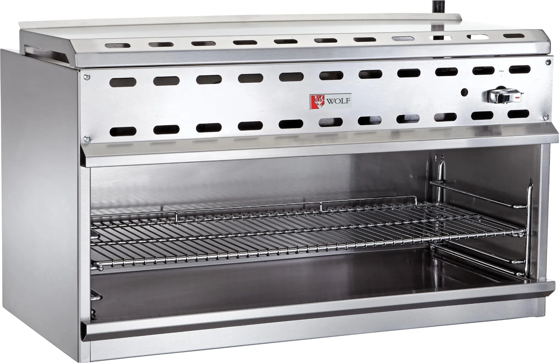 Wolf WICM36-101 Wall Mounted Infrared Natural Gas Cheesemelter 36" – 30,000 BTU